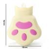 Bear Palm Silicone Hot Water Bag Water Injection Mini Small Size Portable Microwave Oven Heating Belly Cute Hot Water Bag