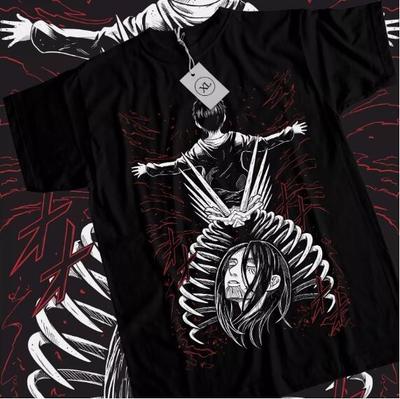 Unisex Attack On Titan Season 4 Eren Tatakae, AoT Anime, Eren Yeager T-Shirt