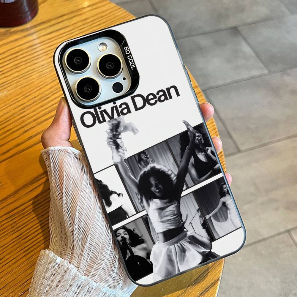 SO EASY O-Olivia D-Dean Singer Phone Case For iPhone 16 17 15 14 12 13 Pro Max Black Candy Matte Shockproof Cover