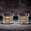 Pink Whiskey Lowball Glasses 100ml 2025 Latest Design Slender Waist Glassware Wineglass Ice Ball Rock Cognac Cup Spirits Tumbler