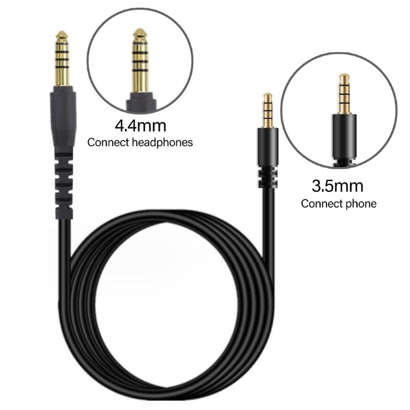 4.4mm Cable Extension Cord for GDL3 GL3 Headphones Stable Transmission, Extended Usage Enhances Listen Experience