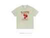 Unisex American Retro Hong Kong Style Strawberry Print T-Shirt - Summer Loose Fit