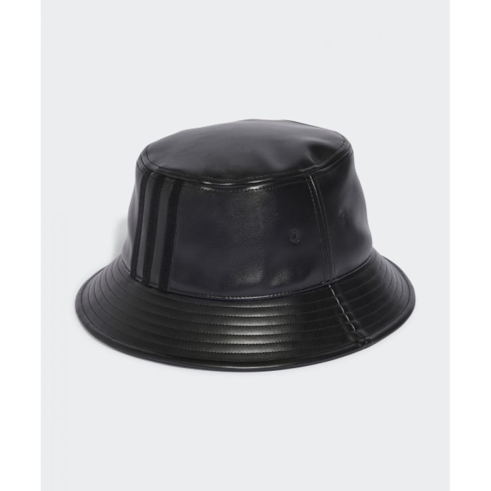 ★adidas★ Trefoil Leather Bucket Hat Black IY4055 Adidas Trefoil Leather Bucket Hat Black Iy4055 – buy the