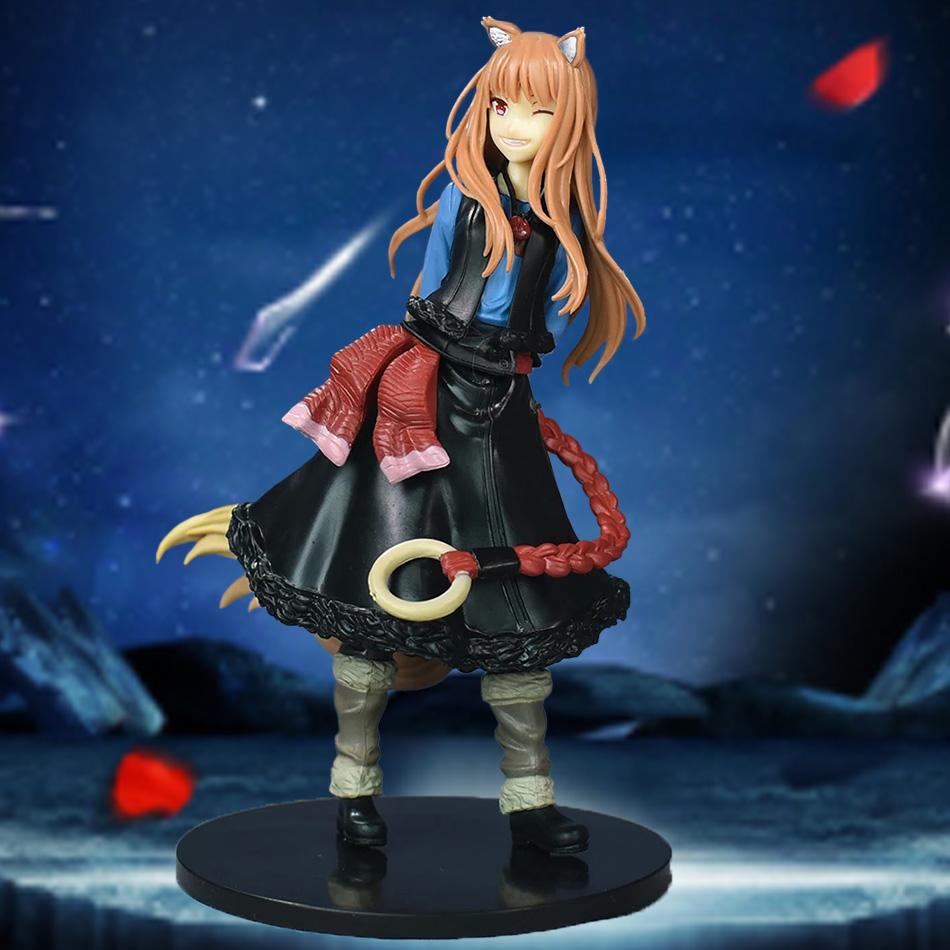 17CM Spice And Wolf Horo Anime Action Figure PVC Model Collection Ornament Cartoon Gift Item