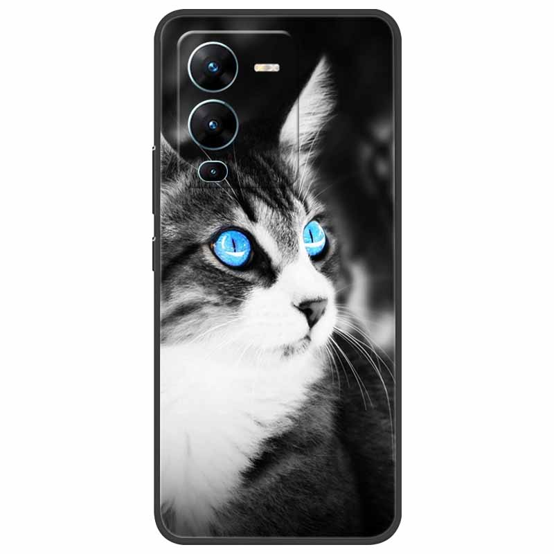 

Для vivo V25 Pro Чохол V2158 М який Силіконовий TPU Чохол для Телефону Для vivo V25 Pro 5G Чохол Ударостійкий Capa V 25 Pro V25Pro Coque Крутий For vivo V25 Pro