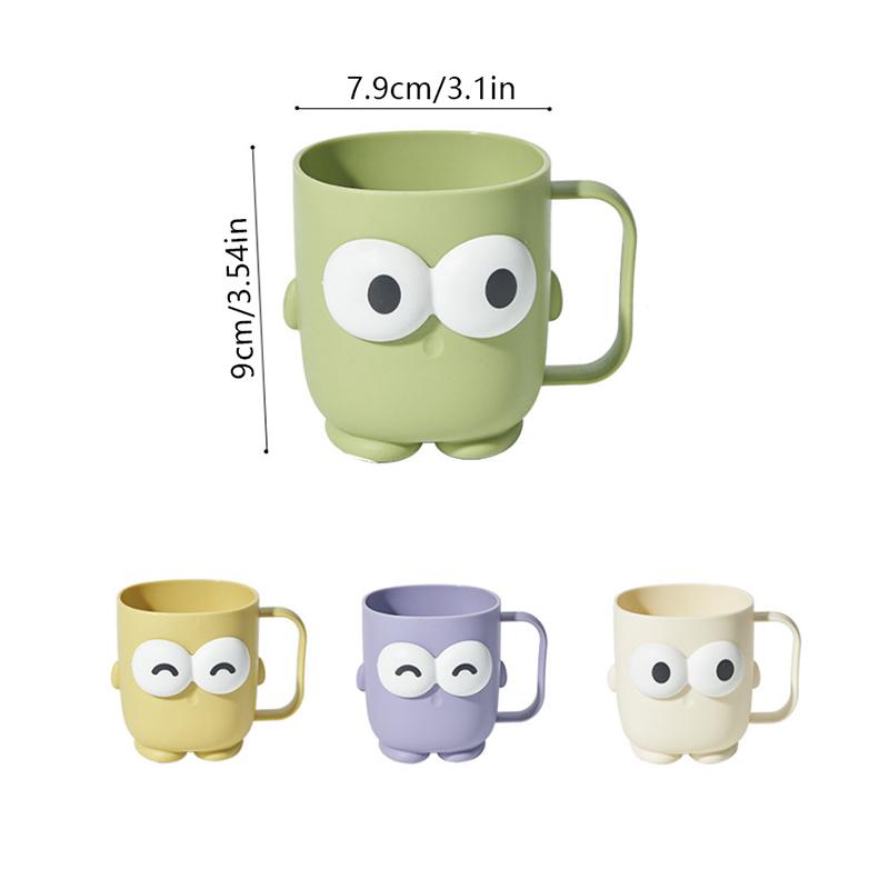 Cute Cartoon Toothbrush Holder, Multi-Functional Oral Care Cup, Suitable For Student Dormitories And Home Oral Care Sets