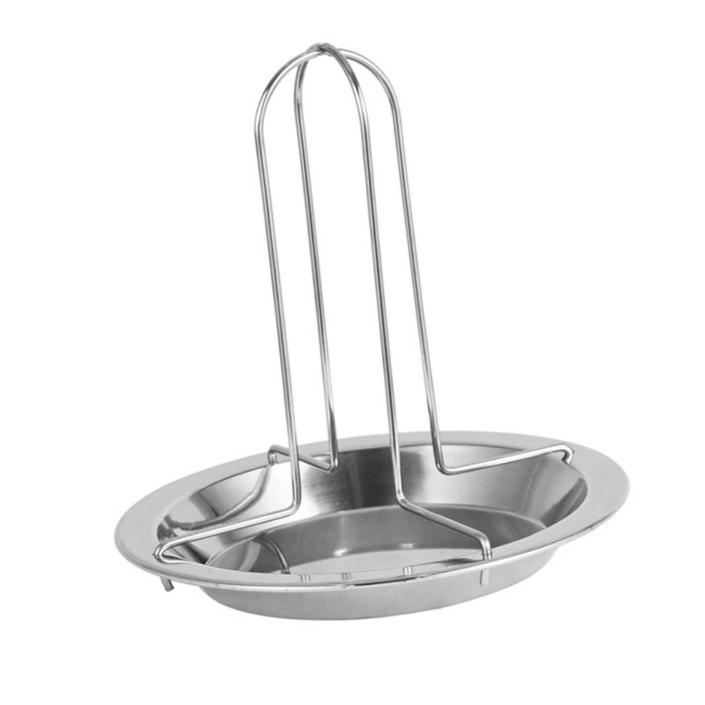 Vertical Stainless Steel Chicken Roaster Rack Non Stick Thickened Chicken Roaster Grill Tools for BBQ Accessories
