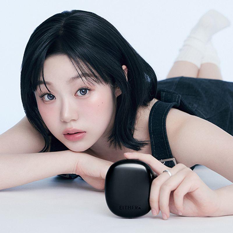 [EITHER&] Blur Pixel Cushion (4 Colors) #23N SAND