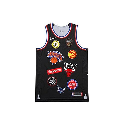 Nike Lab x Supreme x NBA Tank Top  Black Multi  Men s AQ4227-010 M