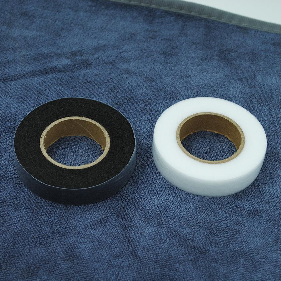 1 Stück doppelseitiges Schmelzklebeband zum Aufkleben von doppelseitigem Vliesstofffutter und aufbügelbarem Futter in Nähzubehör für Kleidung