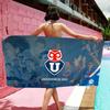Chile U-University Logo Microfiber Beach Towel Absorbent Quick Dry Soft Yoga Swimming Resort Mountain Climbing Towel