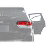 2PCS Car Rear Tail Light Lamp Guard Cover Bezel for Jeep Grand Cherokee 2014 2015 2016 2017 2018 2019 2020 Exterior Accessories