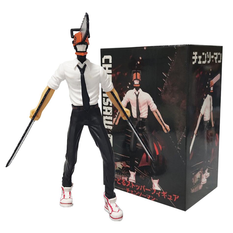 man anime figure power denji action figure pvc man power statuette pvc adult collection model doll toyble