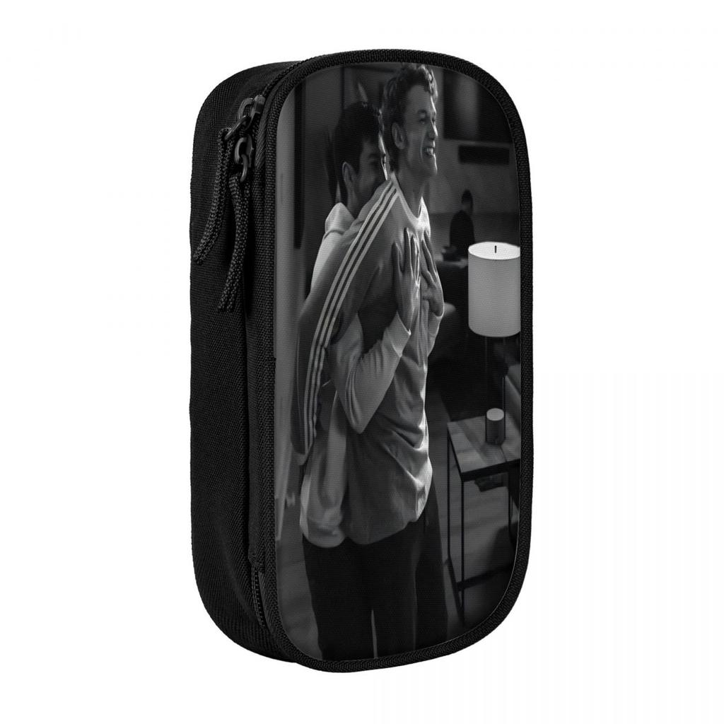 Vintage Shane Hollander & Ilya Rozanov Heated-Rivalry Pen Box Double Layer Large-capacity For School Pencil Bag Gift