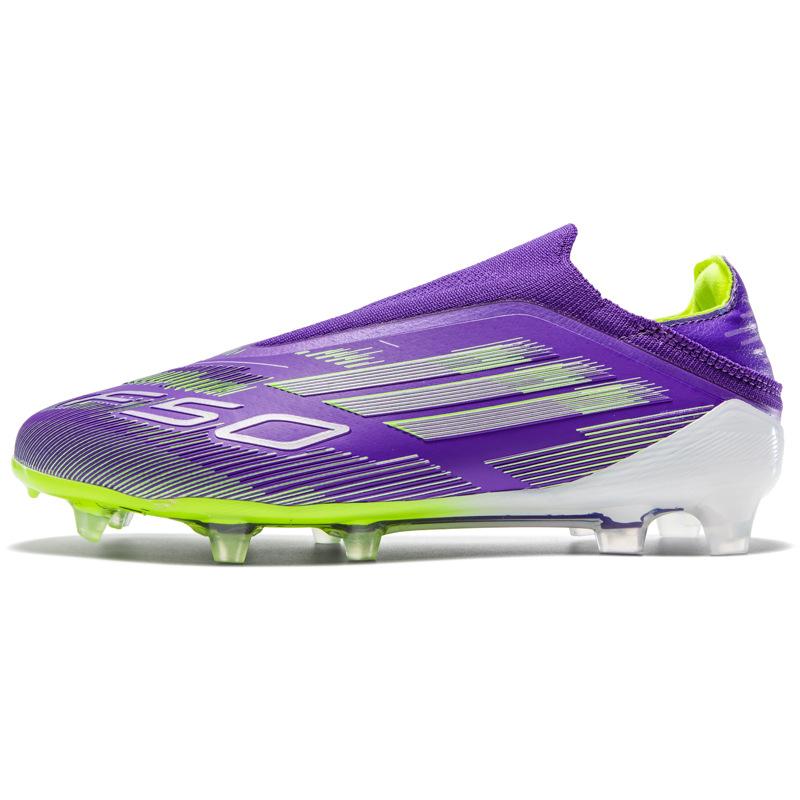 Popular low-top seamless fly-woven football shoes men and women teenagers AG long nails broken nails lawn training football shoes