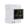 D52-2066 Multifunctional Digital Meter Single-Phase Voltage Current Power Meter Equipped With Full-View LCD Color Display