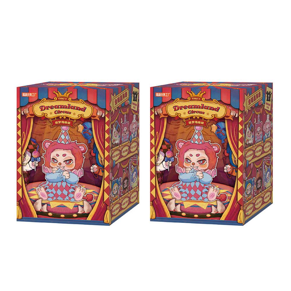 Latest Cino Dreamland Circus Collection Line Timeshare Kawaii Polyvinyl Chloride Material Plush Blind Case Adorable Figure Girl Pendant Decoration