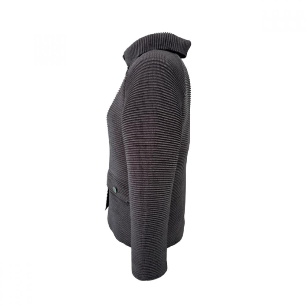 La Vita Junko Small Roll colLar Layered Pleated Jacket Ltsjk009