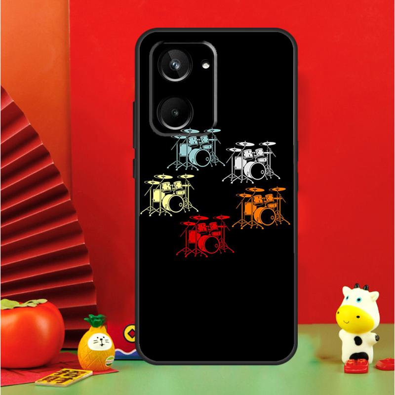 Drum Drummer Music DJ For Realme 15 Pro GT7 GT6 10 11 12 13 14 Pro Plus C65 C67 C63 C61 C51 C53 C35 C75 C55 Case
