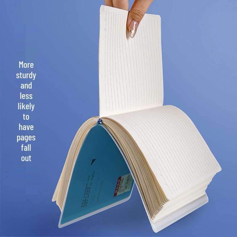 B5 Student Notebook: Thick A5 Diary with Stylish Landscape Cover for Daily Notes