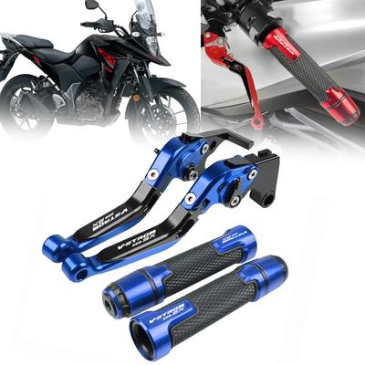 HUANGCJCJ For V-strom 250s V-strom250s Adjustable Folding Clutch Lever Kit Scooter Brake Clutch Lever