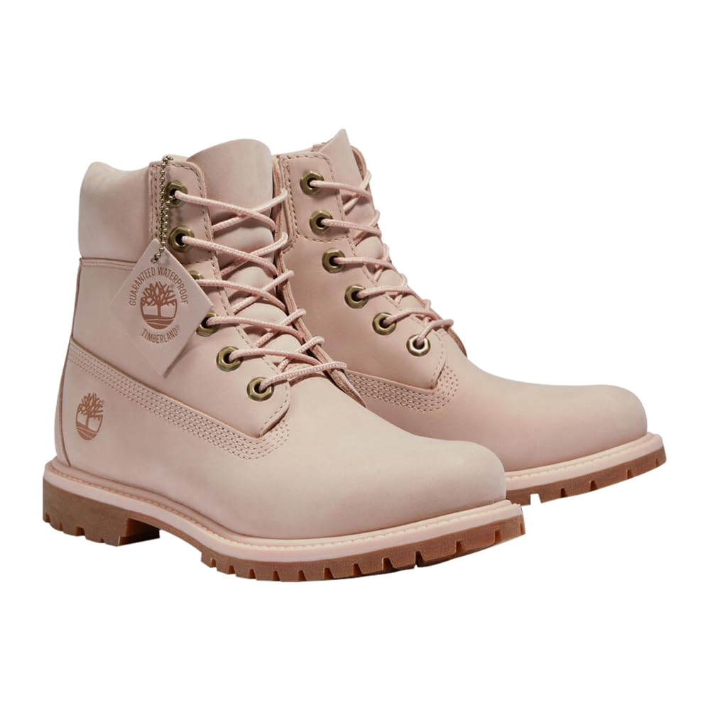 

Женские 6-дюймовые ботинки Timberland Premium Waterproof Cameo Размер TB1A5SRF6621, Розовый, 6.5/23.5см,
