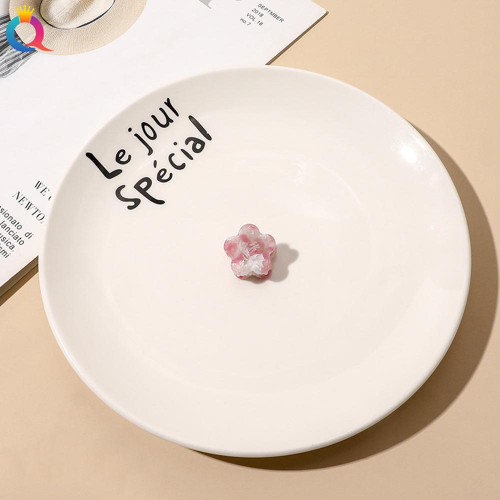 Clips de păr vintage pentru femei, acetat, agrafe de păr, clip drăguț în formă de floare mică, accesorii de păr, agrafă de păr, nou