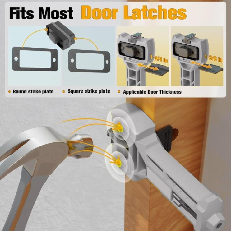 Portable Mortise Chisels For Door Hardware Perfectly Fit Design Professional Door Hinge Jig, Door Hinge Mortiser