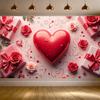 Banner Party Photography Backdrop Shaped Decoration For Love Decor Event Wedding