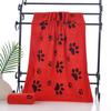 Absorbent Microfiber Dog Towel Polyester Fiber Absorbent Pet Towel Car Wiping Cloth  Dog Grooming