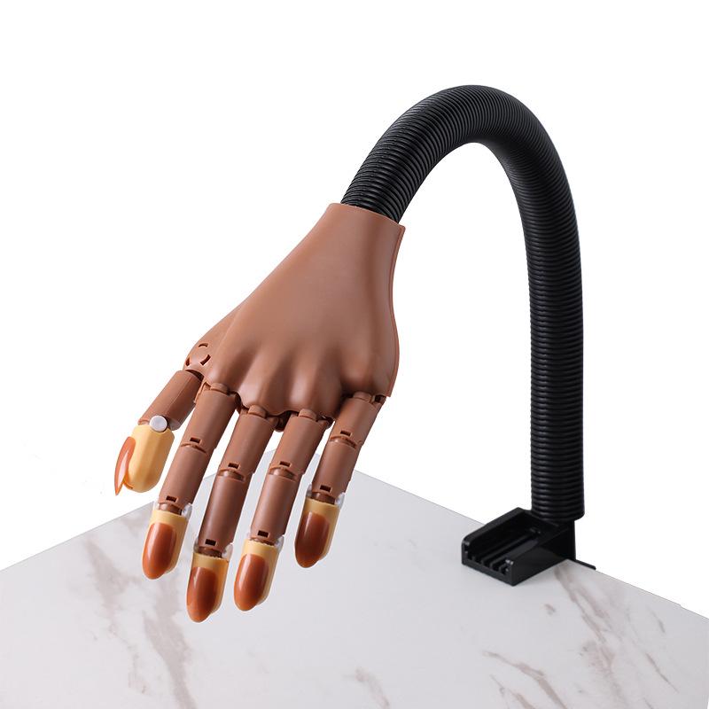 

Jointed Mechanical Fake Hand for Nail Art Practice