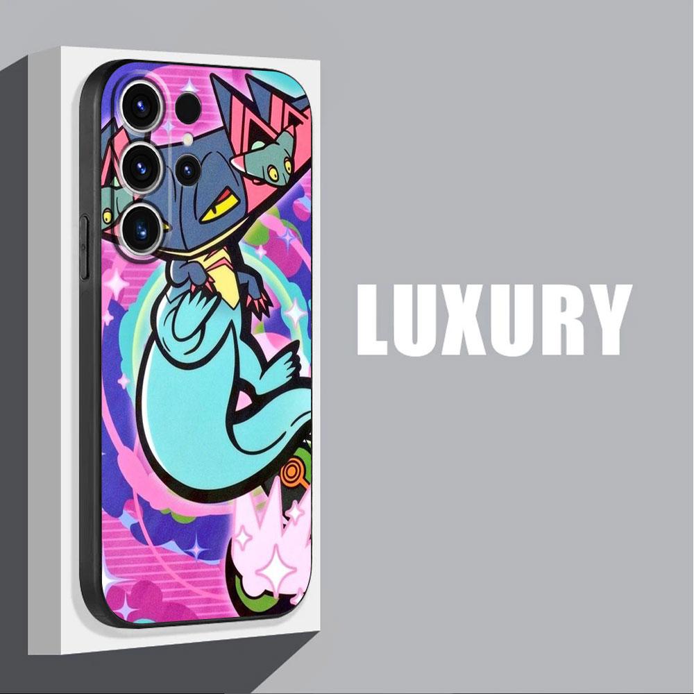 Case For Samsung Galaxy S24 S23 Ultra S22 Plus S20 FE S21 S10 5G Lite S10e S9 S8 Luxury Soft Phone Cover Pokemon Squirtle Cute