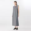 JNBY 2025 Summer Sleeveless Round Neck Wool Dress