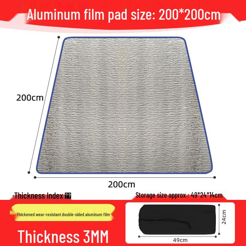Thickened Moisture-Proof Outdoor Sleeping Mat for Camping, Picnic, or Home Use