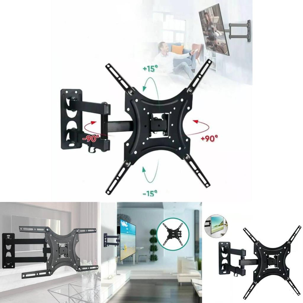 X-400 Adjustable Tv Wall Mount Bracket For 14 To 55 Inch Lcd Display With Sturdy Iron Construction