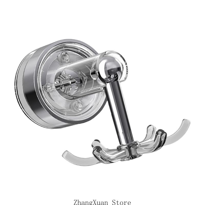 strong ABS 6 Claw Rotating Suction Hook No Drilling need Space Saving Kitchen Storage for Kitchen Wall Storage 3XUF