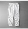 Men's Plus Size Cotton Linen Elastic Waist Trousers - Loose Straight Leg Summer Pants