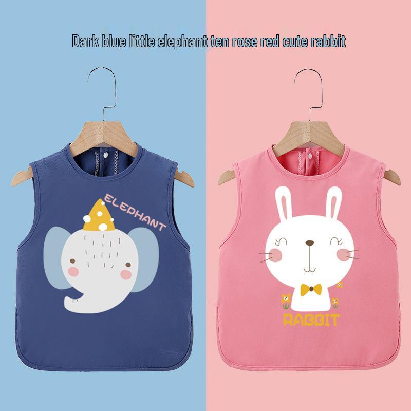 Infant Sleeveless Waterproof Coverall Bib - Lightweight & Breathable for Summer