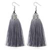 LOVBEAFAS Ethnic Fringe Tassel Long Earring Beads Statement Brinco Dangle Drop Earrings For Women Fashion Jewelry Bijoux Femme