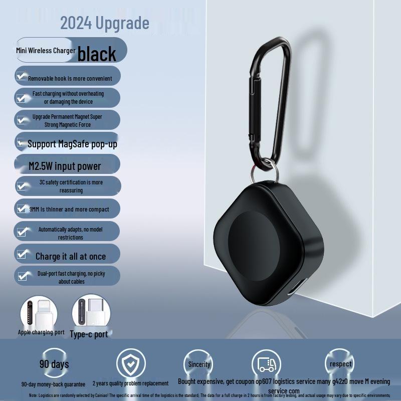 5W Fast Charging Wireless Magnetic Charger for Apple iWatch Series S1-S110
