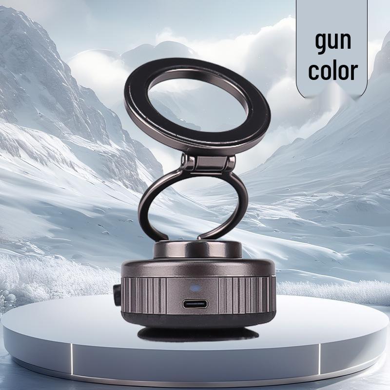

Foldable Magnetic Car Phone Holder with Electric Suction for Navigation Support