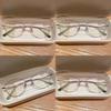 Spring Eyewear Frame With Antiradiation Glasses For Office Use