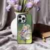 U-Uma Musume Pretty Derby O-Oguri Cap  Phone Case For iPhone17,16,15,14,13,12,11 Plus,Pro Max Black Candy silver phone case