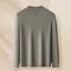 MONTAGUT Men's Wool & Silk Blend Thermal Knit Sweater