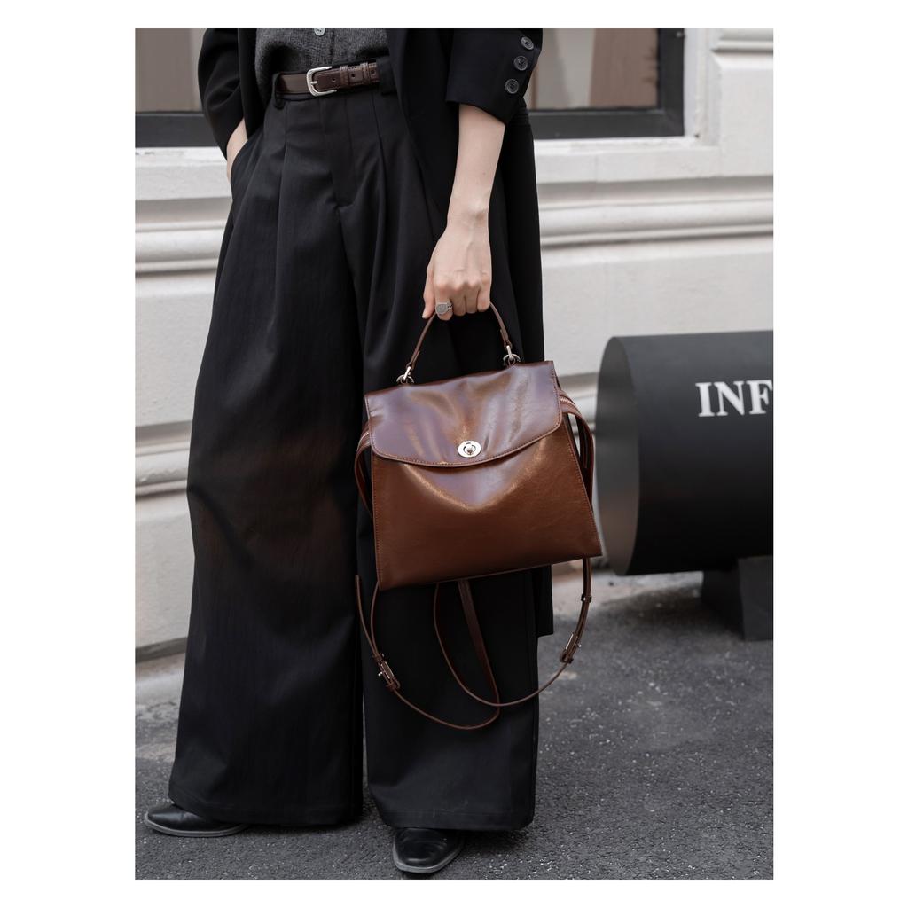 2025 Versatile Premium Simple Bag Handbag Niche Large Capacity Commuter Versatile Backpack Women's Bag Practical