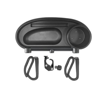 Lightweight Plastic Food Tray For Strollers Easy Setups Quick Cleaning Universal Pram Tray with Cup Phone Holder