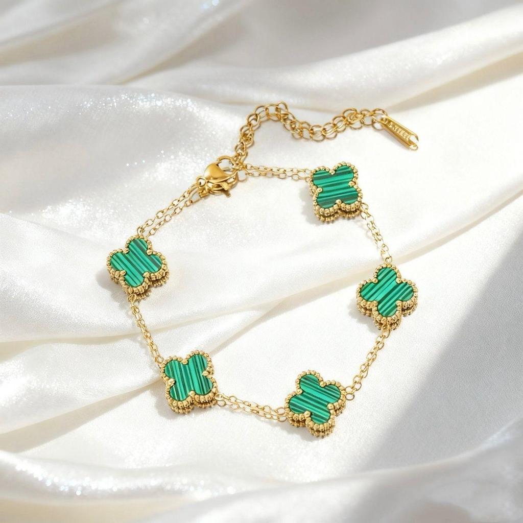 New Arrivalfashion Four-leaf Clover Bracelet Women's Luxury Bracelet