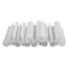 Tunnel Hoop Clips Pipe Clamps 20PCS Plant Stakes Row Cover Temperature Resistant Anti Rust Greenhouse Shed Film