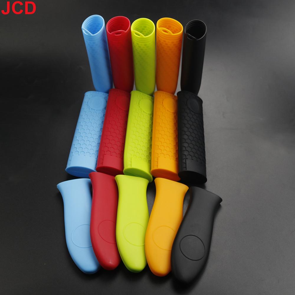 JCD Silicone Pot Handle Cover Insulation Cover Kitchen Tools Silicone Insulation Pot Handle Cover Anti Slip Pot Handle Cover