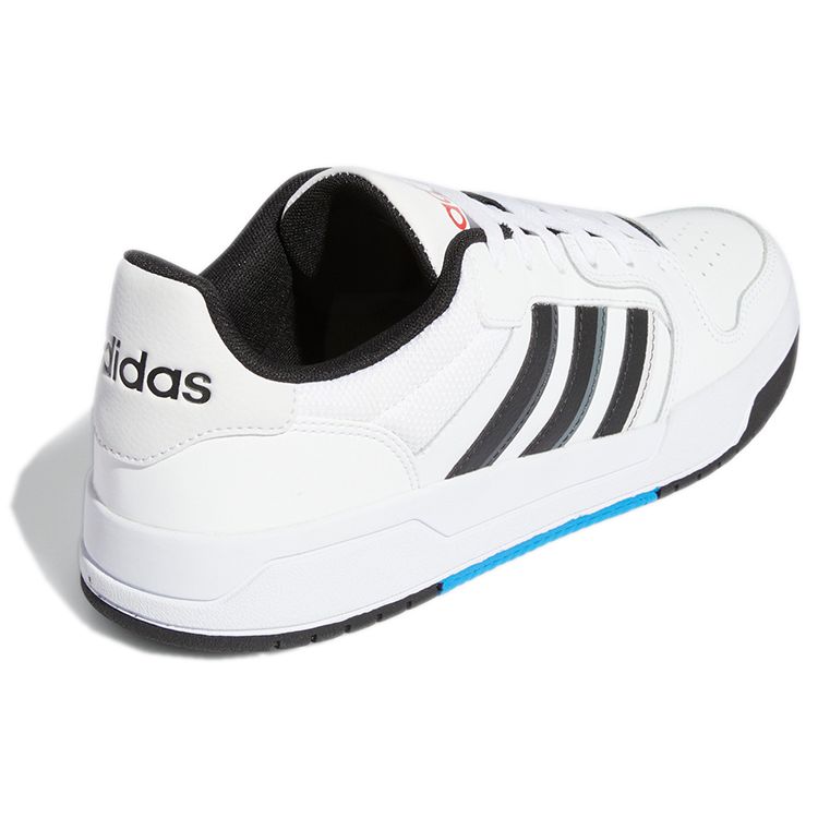 Adidas Entrap Weiß Schwarz Unisex Sneakers Cloud-Weiß Core-Schwarz Vivid-Rot GW5499